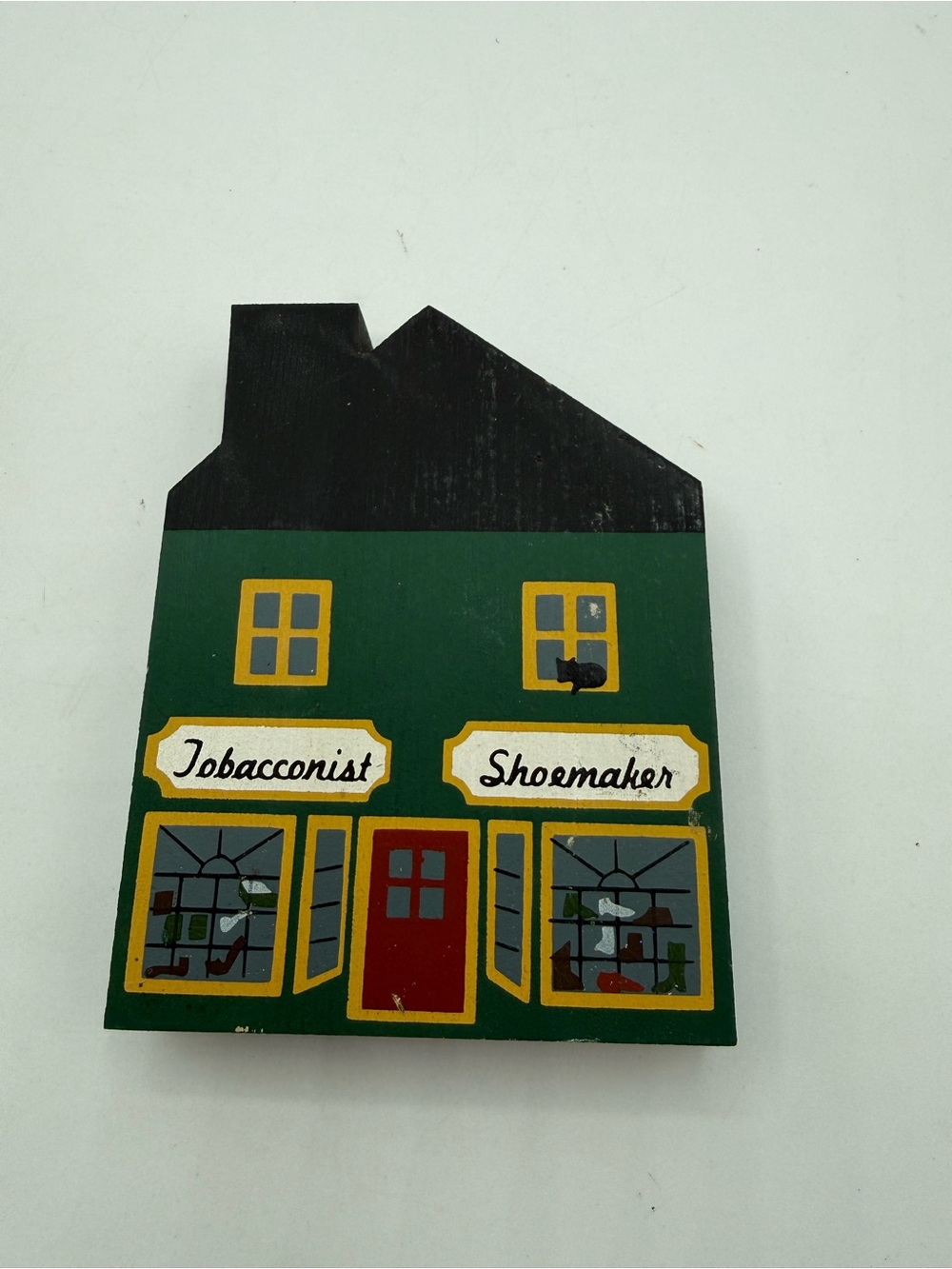 Vintage 1984 Series II Cats Meow Tobacconist Shoemaker
